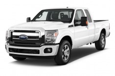 2012 Ford Super Duty F-250 2WD SuperCab 142" Lariat Angular Front Exterior View