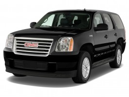 2012 GMC Yukon Hybrid 4WD 4-door Angular Front Exterior View