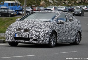2012 Honda Civic five-door (Euro spec) spy shots