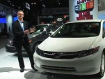 2012 Honda Civic HF 41-MPG Model: Video Tour, NY Auto Show