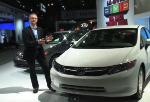 2012 Honda Civic HF 41-MPG Model: Video Tour, NY Auto Show