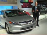 2012 Honda Civic Hybrid at New York Auto Show, April 2011