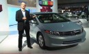 2012 Honda Civic Natural Gas model at New York Auto Show, April 2011
