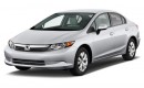 2012 Honda Civic Sedan 4-door Auto LX Angular Front Exterior View