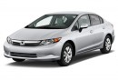 2012 Honda Civic Sedan 4-door Auto LX Angular Front Exterior View