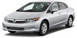 2012 Honda Civic Sedan 4-door Auto LX Angular Front Exterior View