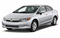 2012 Honda Civic 2012 Honda Civic Sedan 4-door Auto LX Angular Front Exterior View