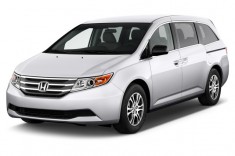 2012 Honda Odyssey 5dr EX Angular Front Exterior View