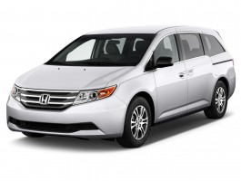 2012 Honda Odyssey 5dr EX Angular Front Exterior View