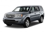 2012 Honda Pilot 2WD 4-door EX-L Angular Front Exterior View