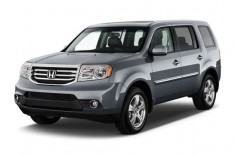 2012 Honda Pilot 2WD 4-door EX-L Angular Front Exterior View