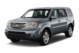 2012 Honda Pilot 2WD 4-door EX-L Angular Front Exterior View