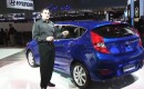 2012 Hyundai Accent at 2011 New York Auto Show with High Gear Media's Joel Feder