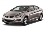 2012 Hyundai Elantra 4-door Sedan Auto GLS (Alabama Plant) Angular Front Exterior View