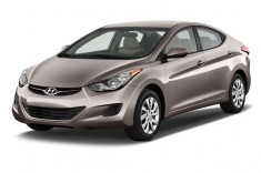 2012 Hyundai Elantra 4-door Sedan Auto GLS (Alabama Plant) Angular Front Exterior View