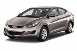 2012 Hyundai Elantra 4-door Sedan Auto GLS (Alabama Plant) Angular Front Exterior View