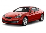 2012 Hyundai Genesis Coupe 2-door 3.8L Auto Grand Touring w/Brn Lth Angular Front Exterior View