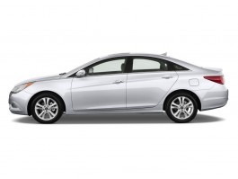 2012 Hyundai Sonata 4-door Sedan 2.4L Auto Limited Side Exterior View