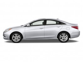 2012 Hyundai Sonata 4-door Sedan 2.4L Auto Limited Side Exterior View