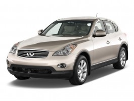 2012 Infiniti EX35 RWD 4-door Journey Angular Front Exterior View