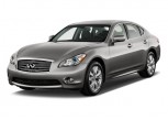 2012 Infiniti M37 4-door Sedan AWD Angular Front Exterior View