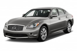 2012 Infiniti M37 4-door Sedan AWD Angular Front Exterior View