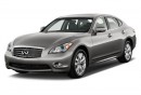 2012 Infiniti M56 4-door Sedan RWD Angular Front Exterior View