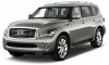 2012 Infiniti QX56 2WD 4-door 7-passenger Angular Front Exterior View