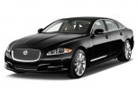 2012 Jaguar XJ 4-door Sedan XJL Supercharged Angular Front Exterior View