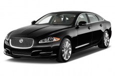2012 Jaguar XJ 4-door Sedan XJL Supercharged Angular Front Exterior View