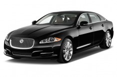 2012 Jaguar XJ 4-door Sedan XJL Supercharged Angular Front Exterior View