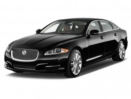 2012 Jaguar XJ 4-door Sedan XJL Supercharged Angular Front Exterior View