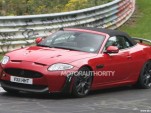 2012 Jaguar XKR-S Convertible spy shots