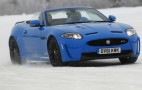 Jaguar XKR-S Convertible Shows Its Poise On Ice: Video