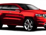2012 Jeep Grand Cherokee SRT8 preview sketch