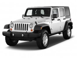 2012 Jeep Wrangler Unlimited 4WD 4-door Call of Duty MW3 Angular Front Exterior View