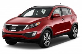 2012 Kia Sportage 2WD 4-door EX Angular Front Exterior View