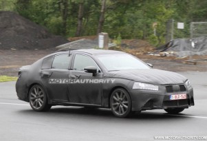 2012 Lexus GS spy shots
