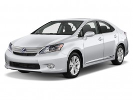 2012 Lexus HS 250h 4-door Sedan Angular Front Exterior View