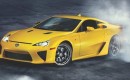 2012 Lexus LFA and Dutch supermodel Rianne Ten Haken