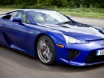 Right-hand drive 2012 Lexus LFA 