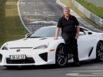 Vulkan Racing owner Manfred Sattler and his 2012 Lexus LFA 