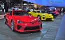 Lexus LFAs at Chicago Auto Show