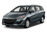 2012 Mazda MAZDA5 4-door Wagon Auto Sport Angular Front Exterior View