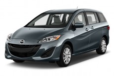 2012 Mazda MAZDA5 4-door Wagon Auto Sport Angular Front Exterior View