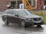 2012 Mercedes-Benz C-Class AMG Estate spy shotsSpy
