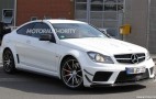 Mercedes-Benz C63 AMG Coupe Black Series Spied With Track And Aero Packages
