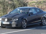 2012 Mercedes-Benz C63 AMG Coupe spy shots