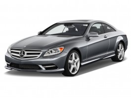 2012 Mercedes-Benz CL Class 2-door Coupe 5.5L V12 RWD Angular Front Exterior View
