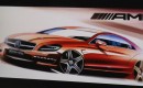 2012 Mercedes-Benz CLS63 AMG rendering